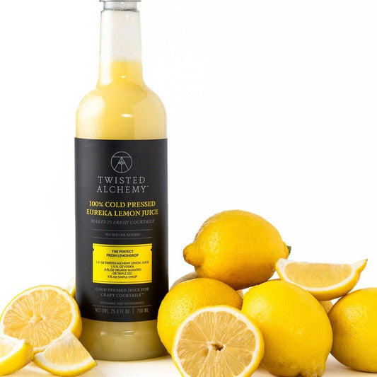 100% EUREKA LEMON JUICE FRESH COLD PRESSED - Twisted Alchemy